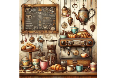 8 Coffee shop bundle