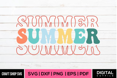 Summer SVG, Summer SVG DXF EPS PNG