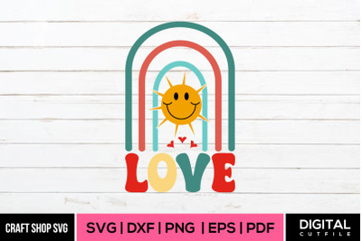 Love SVG&2C; Summer SVG