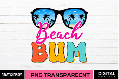 Beach Bum Summer PNG Sublimation