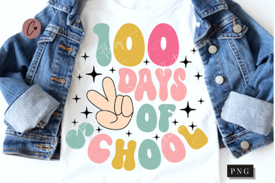 Kids 100 Days of School PNG