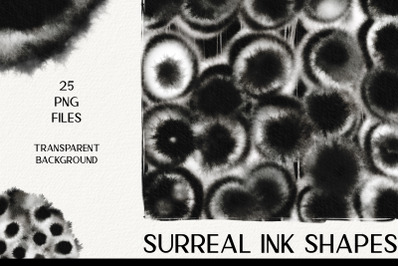 Surreal Ink Shape Collection