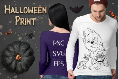 Cute Halloween SVG&2C; EPS Png