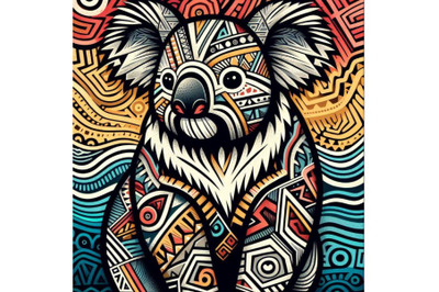 8 Animal tribal koala