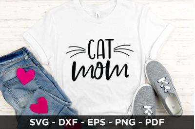 Cat Mom SVG | Cat SVG | Cat Quote SVG