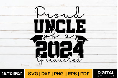 Family Graduation SVG&2C; Graduate 2024 SVG Cut File
