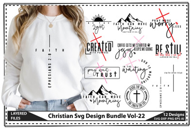 Christian Svg Design Bundle Vol-22