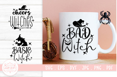 Witches SVG Cut File | Halloween Quotes SVG