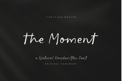 The Moment Font