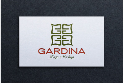 Business Card Logo Mockup