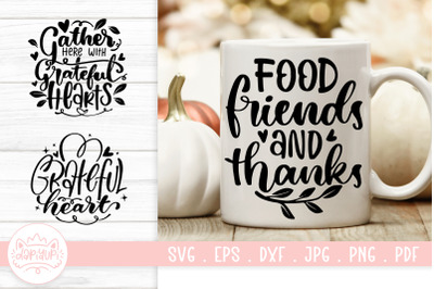 Thanksgiving Day Quotes SVG Cut File