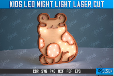 Kids Led Night Light | Home Design | Night Lamp | Frog Design