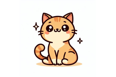 4 Cute Cat illustration