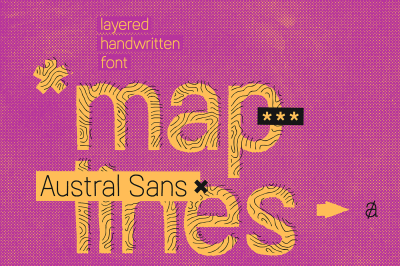 Austral Sans Maplines