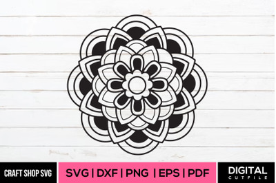 Mandala SVG Cut File