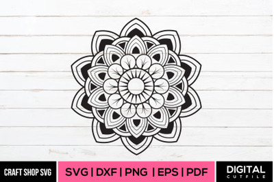 Mandala SVG DXF EPS PNG