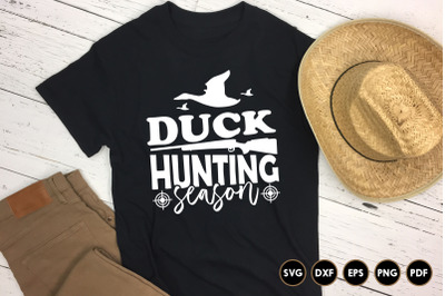 Duck Hunting Season&2C; Hunting Quote SVG