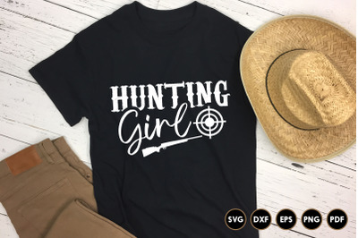 Hunting Girl, Hunting SVG, Hunter SVG
