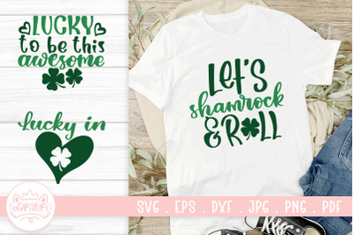 St Patrick&#039;s Day Quotes SVG Cut File