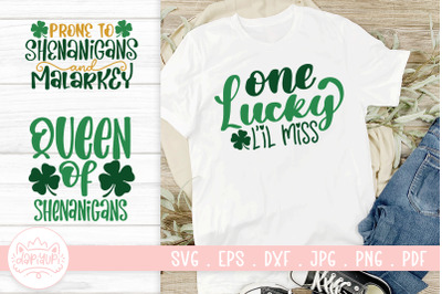 St Patrick&#039;s Day Quotes SVG Cut File