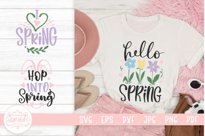 Spring Time Quotes SVG Cut File