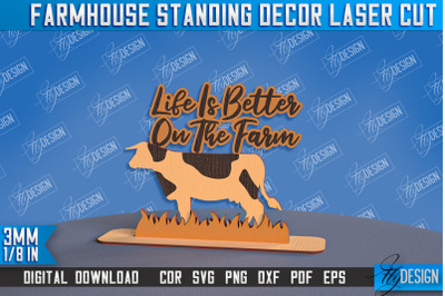 Farmhouse Standing Decor | Decorative Standing | Farmhouse Design