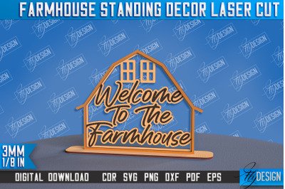 Farmhouse Standing Decor | Decorative Standing | Farmhouse Design