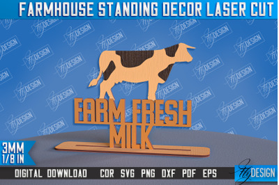 Farmhouse Standing Decor | Decorative Standing | Farmhouse Design