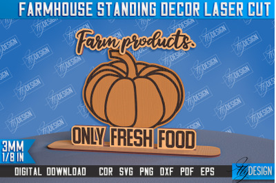 Farmhouse Standing Decor | Decorative Standing | Farmhouse Design