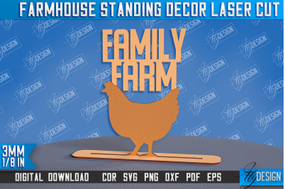 Farmhouse Standing Decor | Decorative Standing | Farmhouse Design