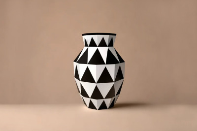 DIY Geometrical Vase - 3d Papercraft