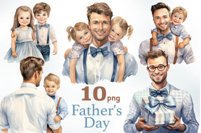 Fathers Day Clipart Collection | Male Illustration Set