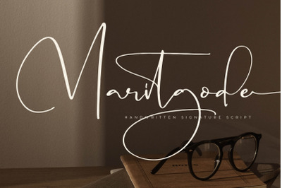 Maritgode - Handwritten Signature Script