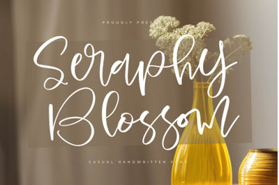 Seraphy Blossom - Casual Handwritten Font