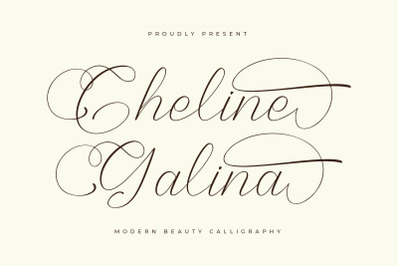 Cheline Galina - Modern Beauty Calligraphy