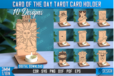 Card of the Day Tarot Card Holder Bundle | Mystical Symbols Design