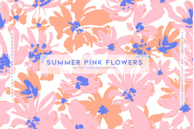Summer Pink Flowers
