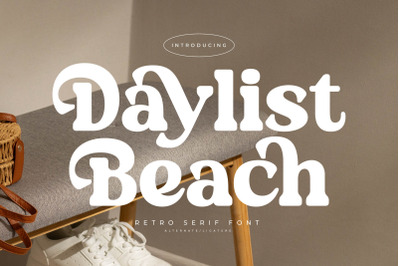 Daylist Beach - Retro Serif Font