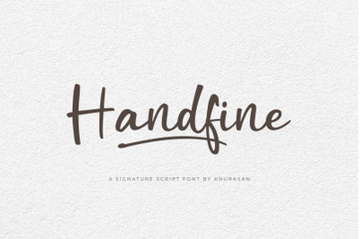 Handfine