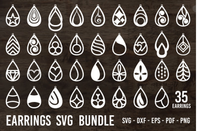 Earring SVG Bundle