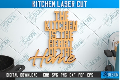 Kitchen Wall Sign | Wall Inscription Template | Kitchen Dcor | CNC Fil