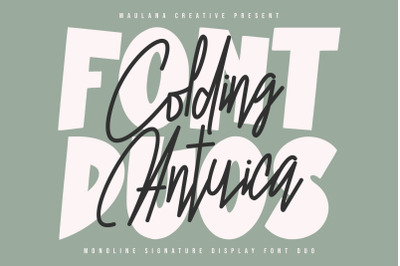 Colding Antuica Font Duo