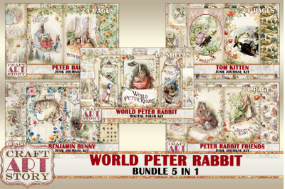 World Peter Rabbit friends Beatrix Potter Bundle,fantasy
