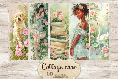 Cottagecore Bookmark | Summer Printable Bundle
