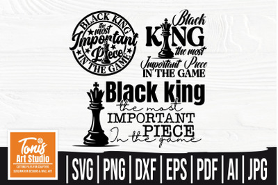 Black King SVG&2C; Fathers Day Svg&2C; Juneteenth Svg&2C; Png&2C; Black Man Svg
