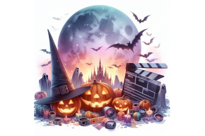 bundle of Halloween 3D movie on a white background