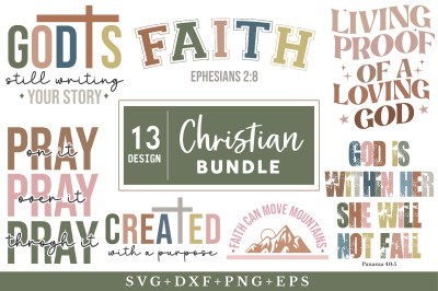 Christian SVG  Design Bundle