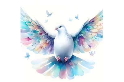 bundle of Beautiful peace dove