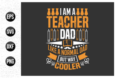 fathers day typographic t shirt design