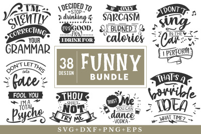 Funny SVG Bundle